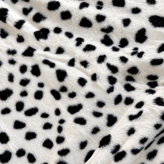 Dalmatian Print Faux Fur Fabric