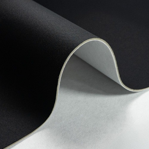 Black 3 Ply Vehicle Headlining Fabric 2mm Foam & Felt - Wide Width