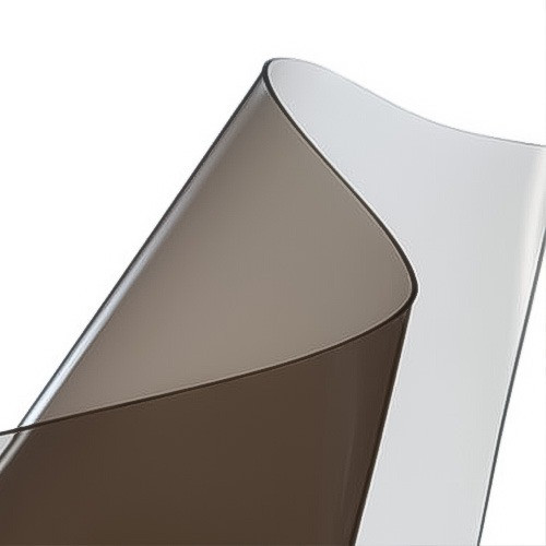 Black Clear PVC Coloured