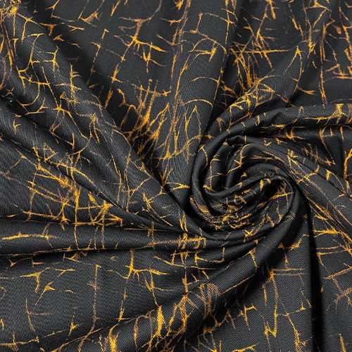 Multi Splatter Twill Fabric