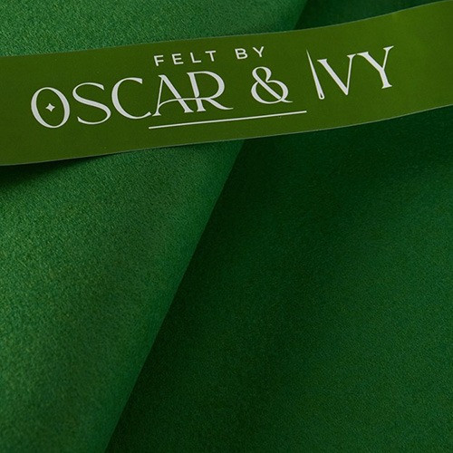 Apple Oscar & Ivy Felt ( Wool Mix)