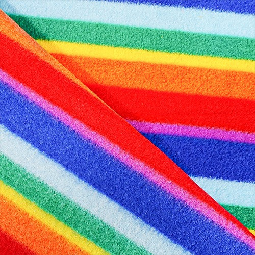 Multi Motley Fleece Fabric