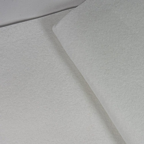 White Fusible Fleece Fabric