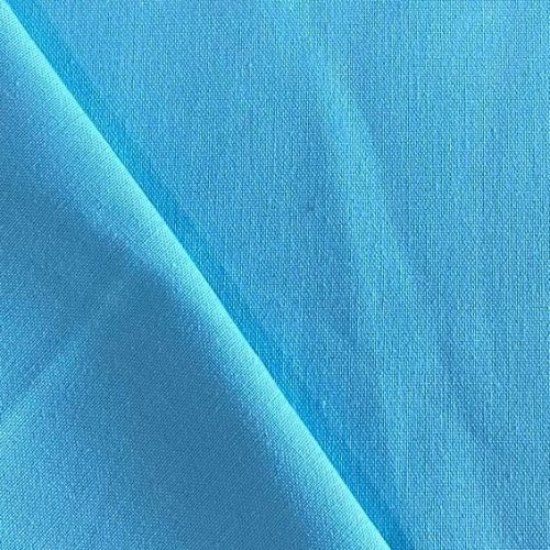 Baby Blue Cotton Linen Fabric