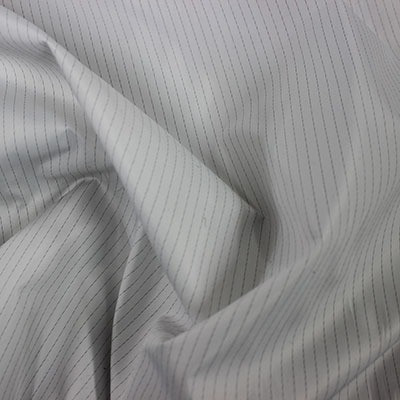 White with Grey Pinstripe Anti-Bac Lining