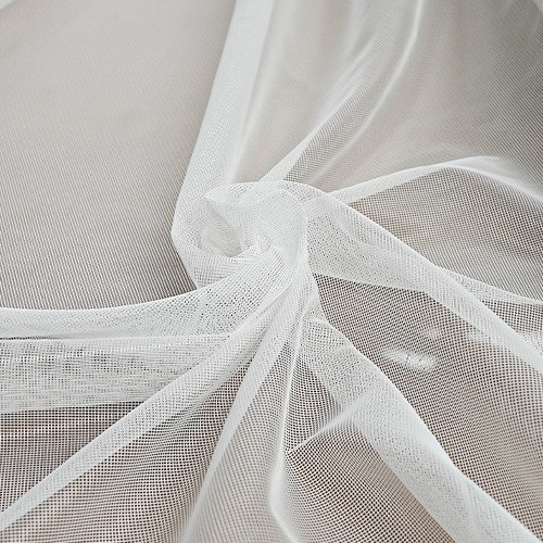 White Mosquito Net Wide Width - (Non PVC Coated)