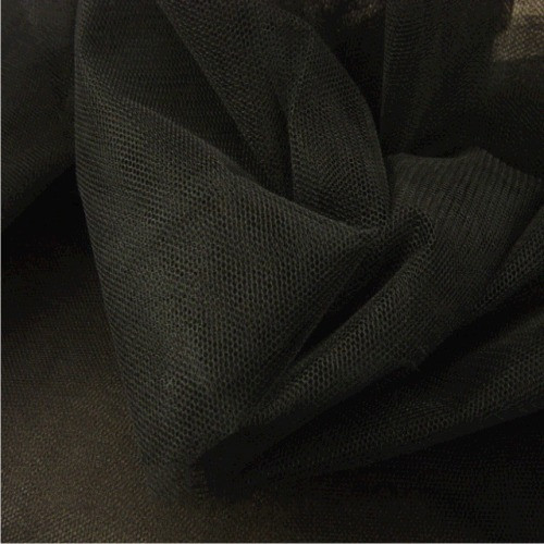 Black Nylon Dress Net