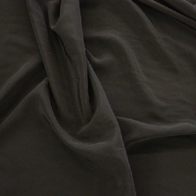 Black Polyester Peach Skin Micro