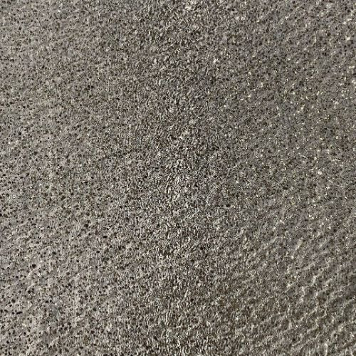 Silver Knitted Fukuro Foil Fabric