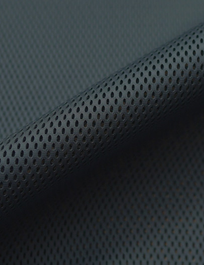 Charcoal Warp Knitted Soft Spacer Fabric