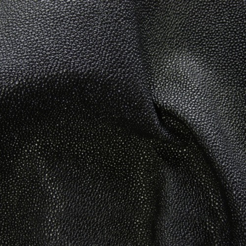 Black (3072) Stingray Textured Leatherette Fabric