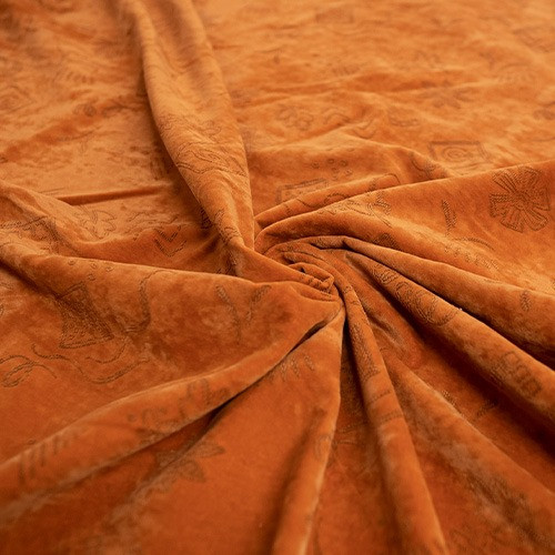 Rust Tangent Upholstery Fabric