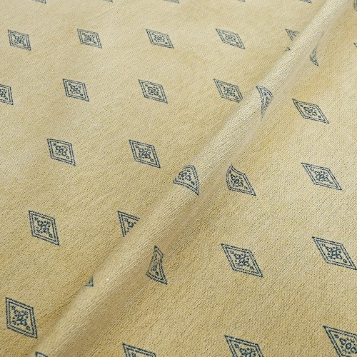 Cream Diamond Upholstery Fabric (Clearance)