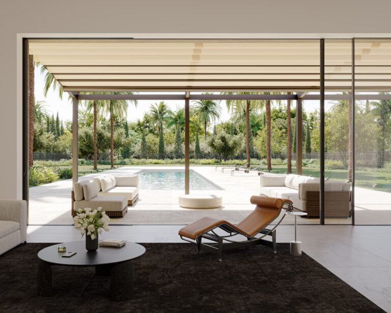 Indoor Living Room Sun Shade