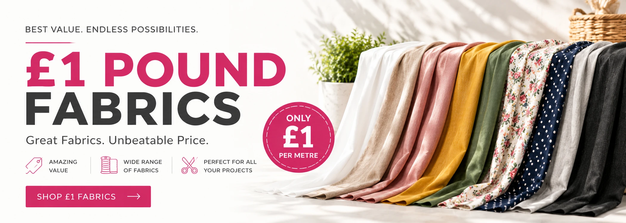 1 pound fabrics