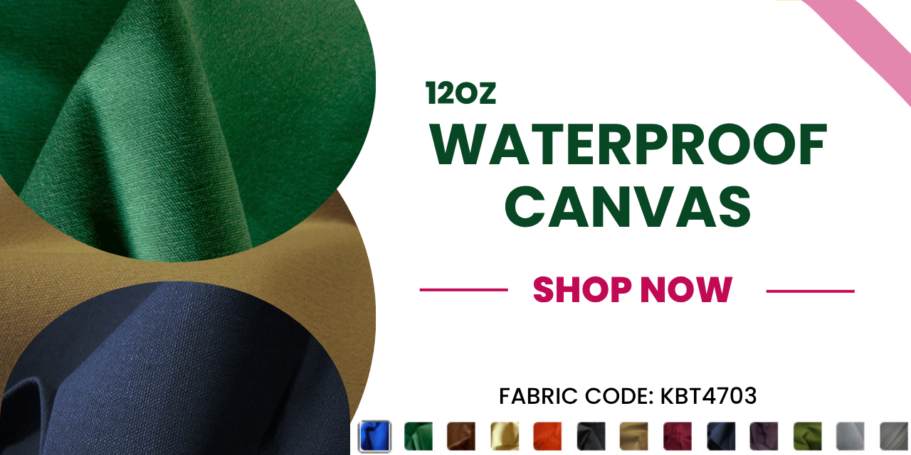 12 oz canvas waterproof