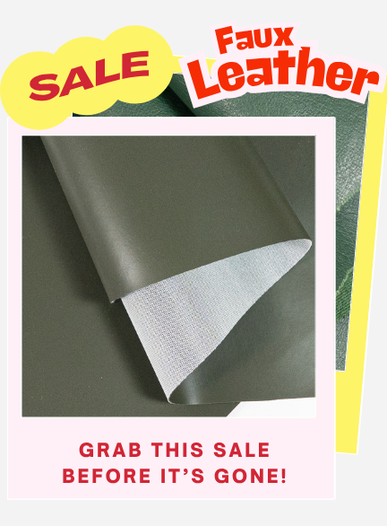 faux leather clearance sale