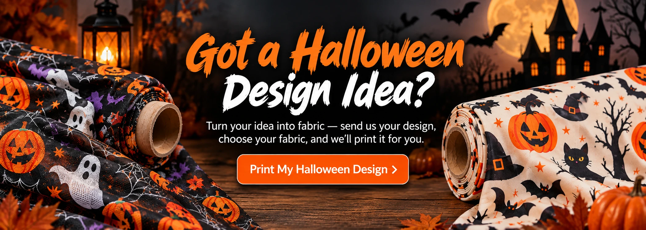Fabric for Halloween