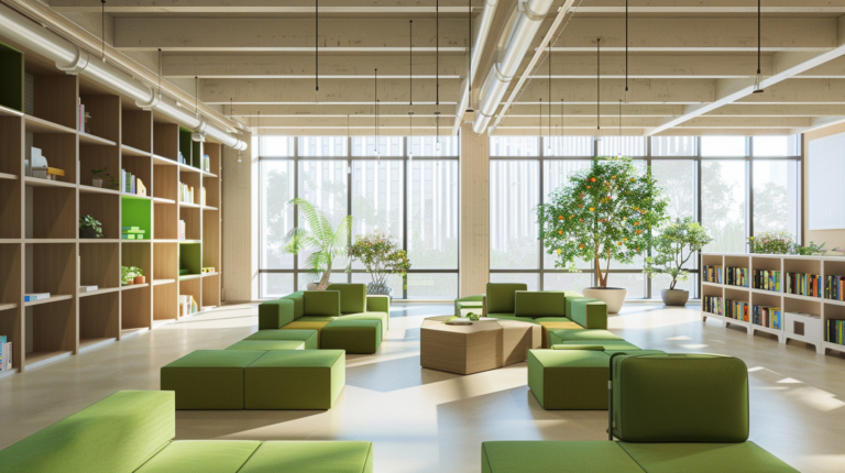 Sun Shade Mesh Fabric for Outdoor Wellbeing Spaces