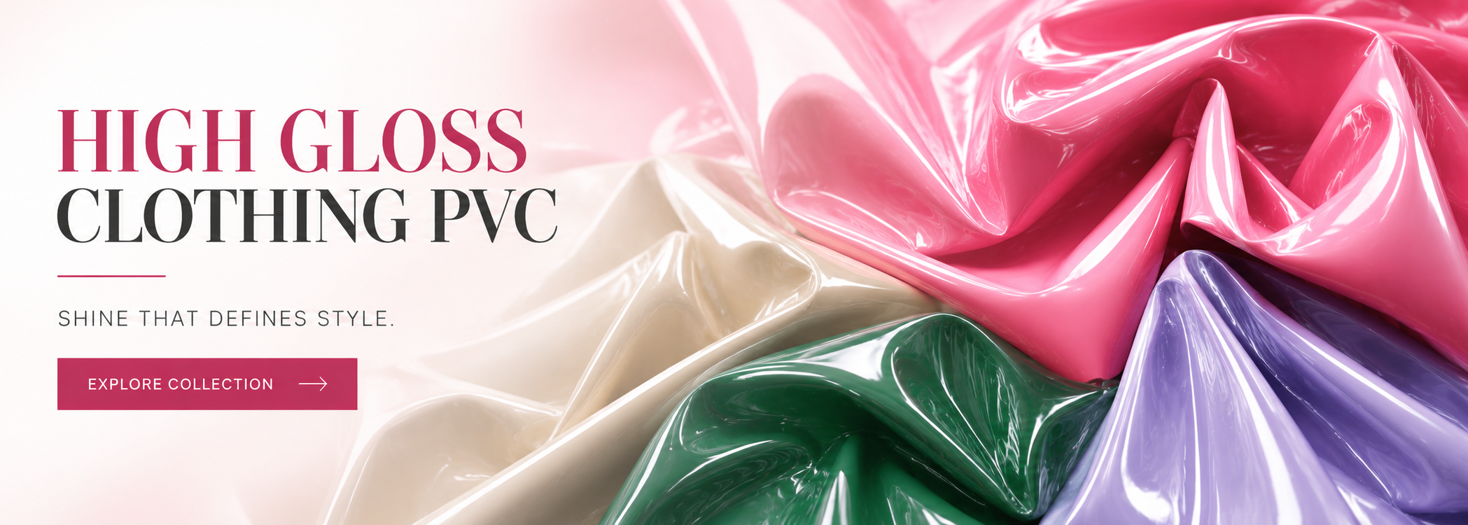 High Gloss Clothing PVC