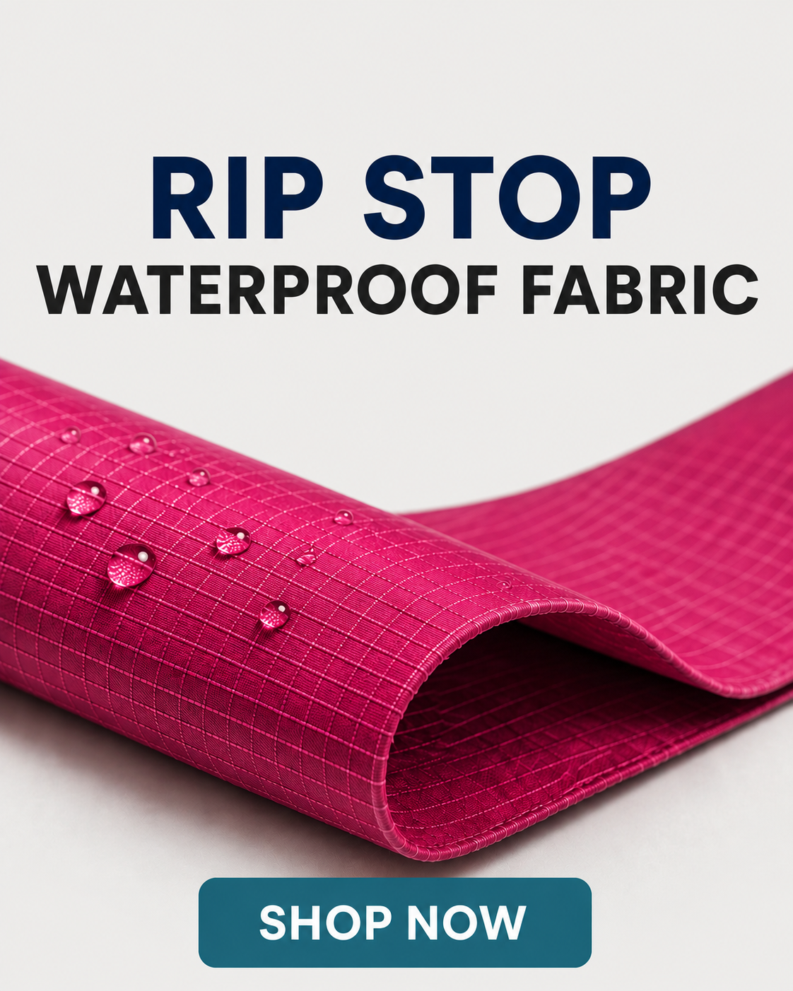 Rip Stop Waterproof fabric