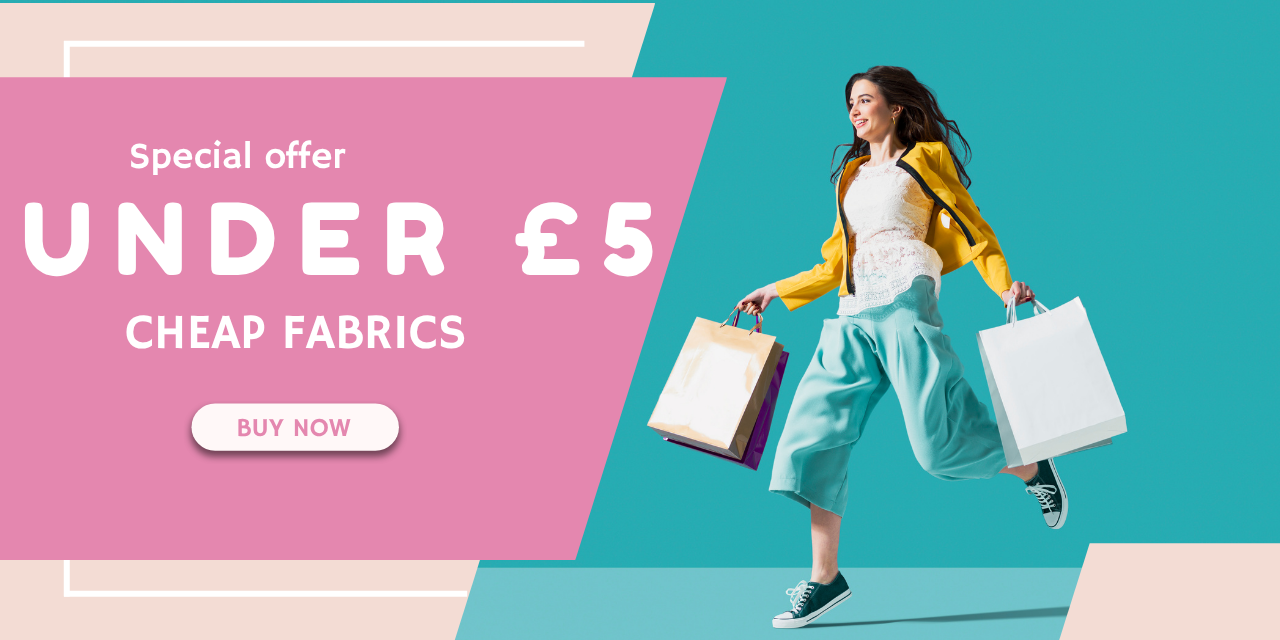 Cheap fabric Under £5