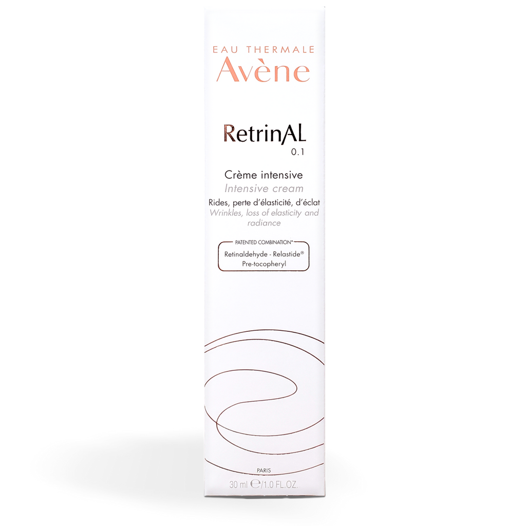 A clinically proven intensive care visibly reduces the signs of aging with little to no irritation. Formulation is supported by 3 patents with Retinaldehyde, a direct precursor to Retinoic Acid, and RelastideTM, a pro-elastin peptide, and Pre-Tocopheryl, a photostable precursor to vitamin E for maximum efficacy.