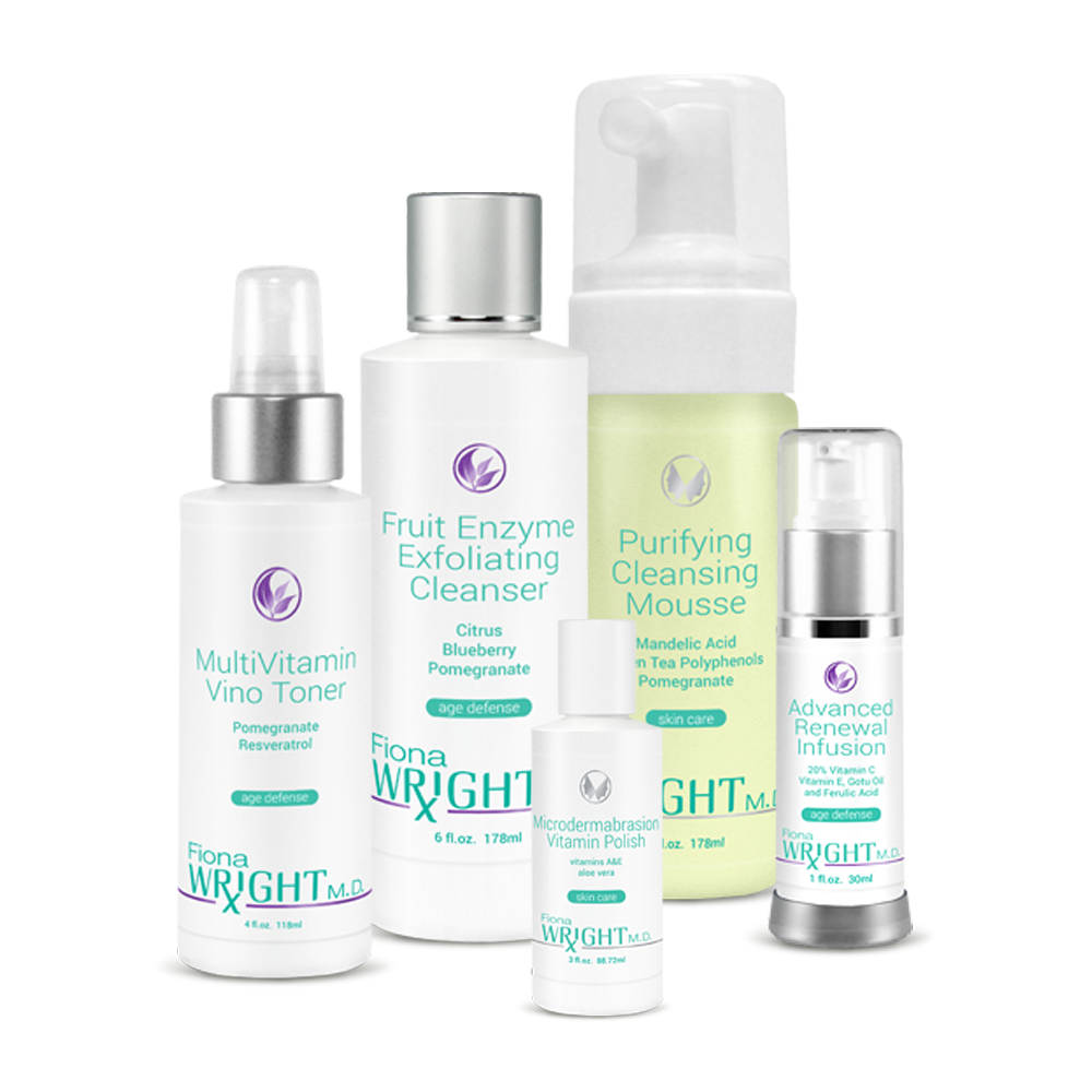 This system is designed to rid pores of debris, oil and bacteria and provide a clearer complexion without the irritation.