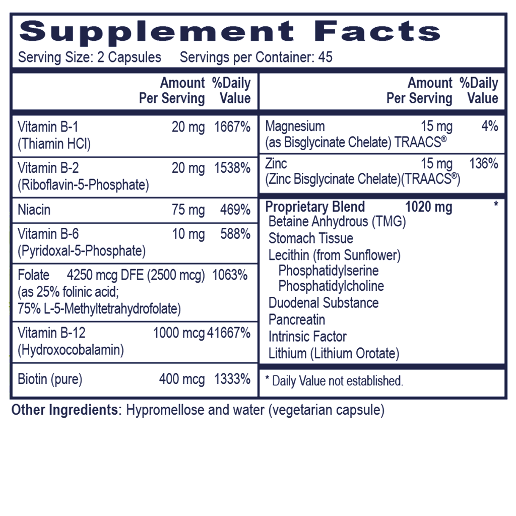 MTHR & BHMT Assist (Methyl Boost)