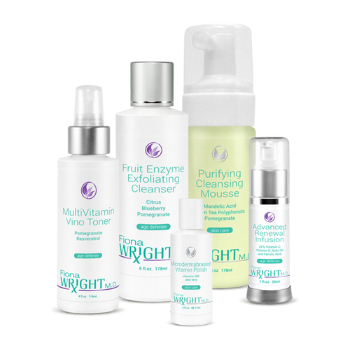 This system is designed to rid pores of debris, oil and bacteria and provide a clearer complexion without the irritation.