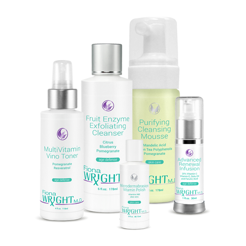These light-weight non-greasy potent products are designed to help reduce the look of lines and wrinkles plus protect, hydrate and reverse the signs of aging in a simple to use system – it’s just that easy!