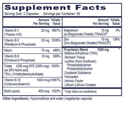 MTHR & BHMT Assist (Methyl Boost)