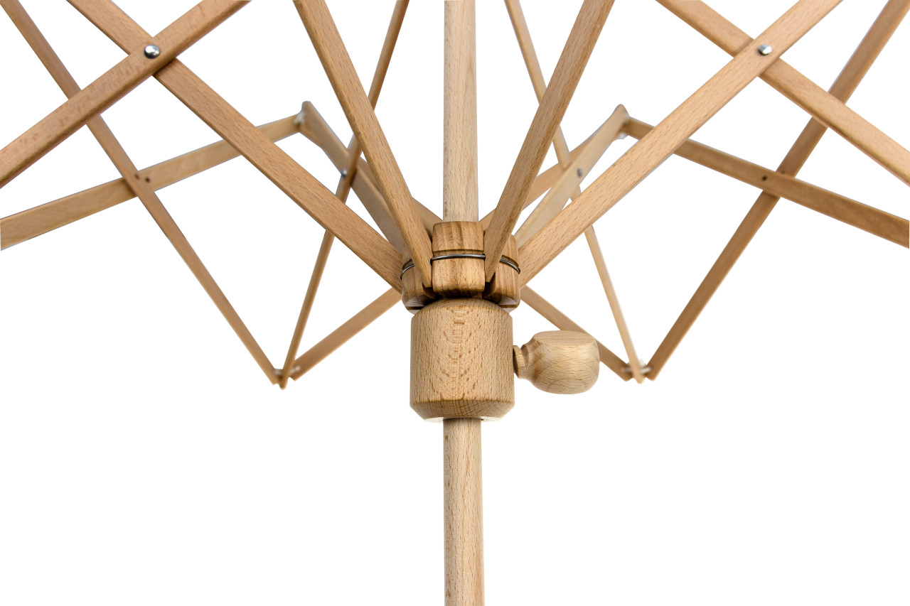 Stanwood Needlecraft Wooden Umbrella Swift Yarn Winder Medium, 6 ft