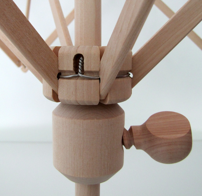 NEW Swift Yarn Winder Umbrella Birch Wood and Yarn Ball Winder Combo P –  Sweet Crafty Tools