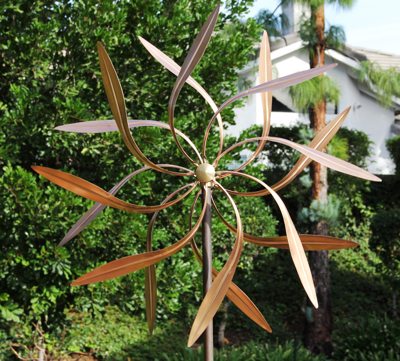 spiral Longinus ×wood.stand 『soil stick』 Large Spiral Sound Rainstick (10 Minutes!) - Sunreed Instruments