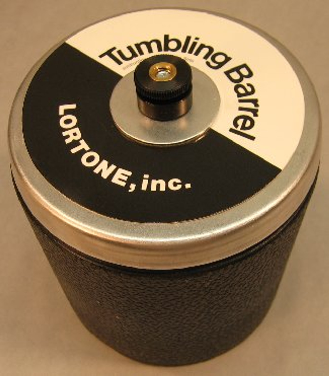 Replacement tumbler barrel, Lortone, steel / plastic / rubber