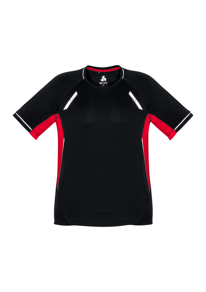 BLACK/RED/SILVER