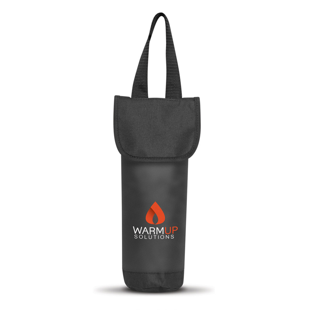 Luxury single bottle wine carry bag