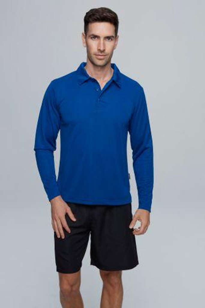Botany L/S Polo Mens