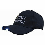 Brushed Heavy Cotton Cap with LED Lights