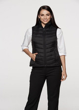 Snowy Ladies Puffer Vest