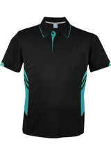 BLACK/CYAN