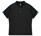 BLACK/CYAN