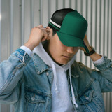 *NEW* Striped Trucker