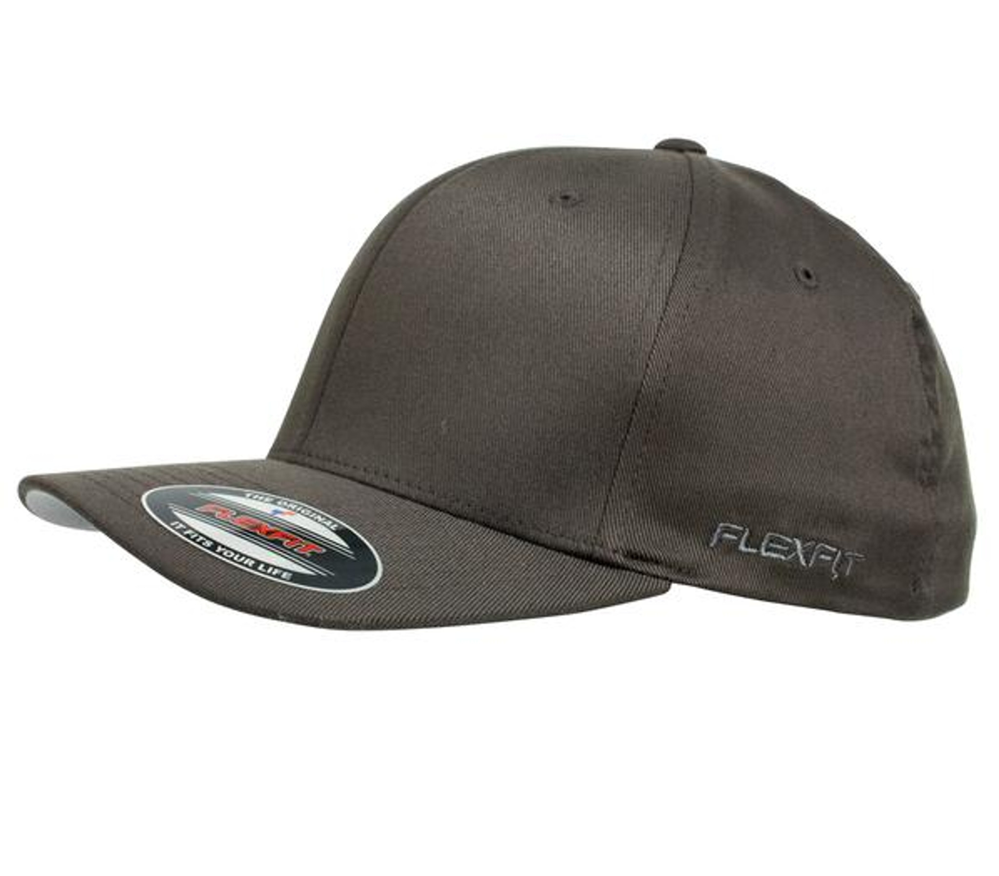 Heritage Flexfit (Black w/ Olive Embroidery)