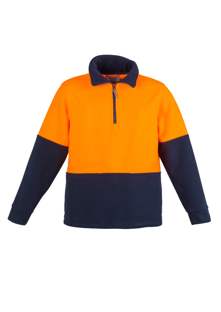 half zip fleece jumper