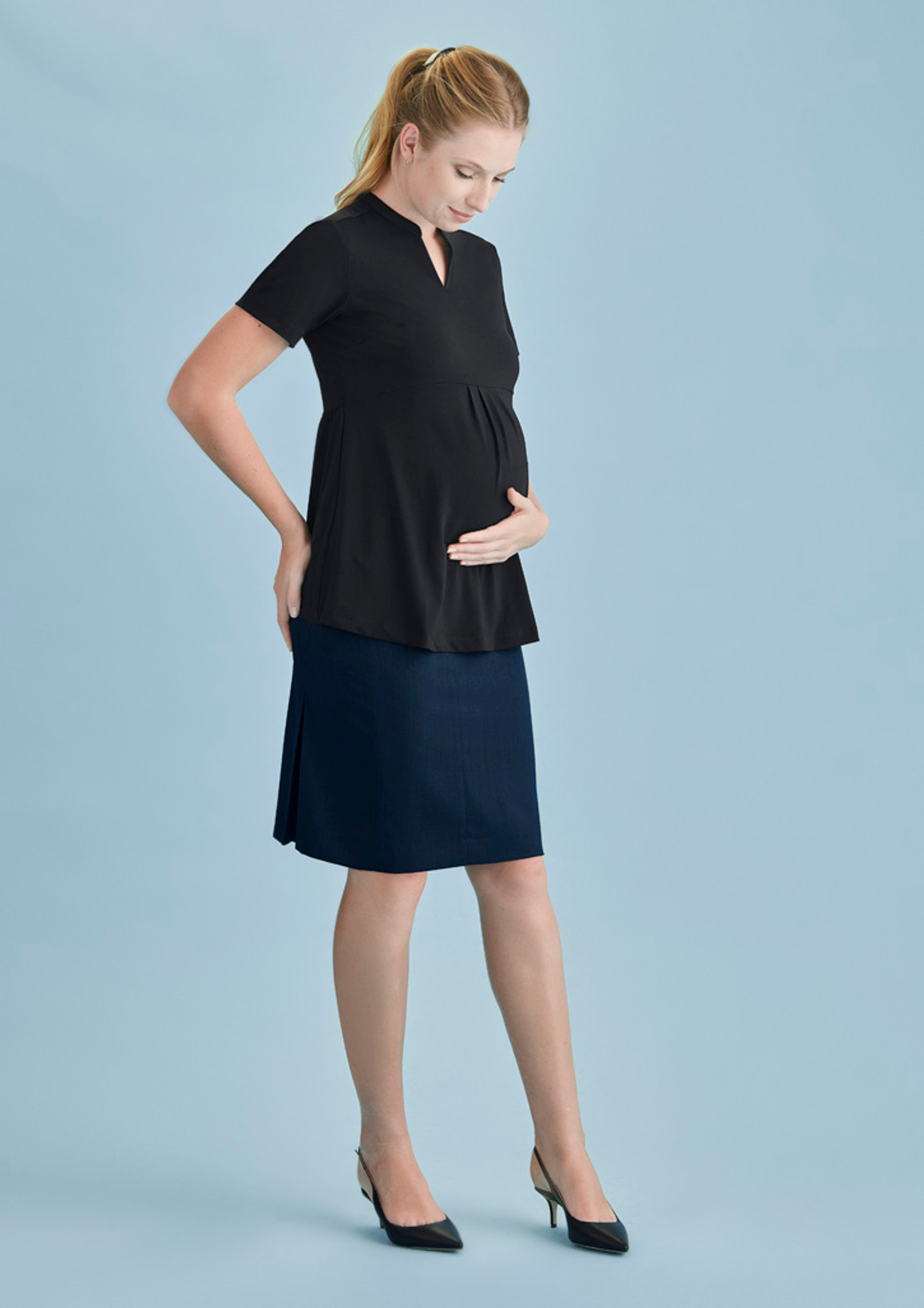 *NEW* Cool Stretch Womens Maternity Skirt