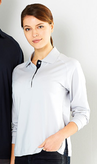Team Long Sleeve Polo Ladies