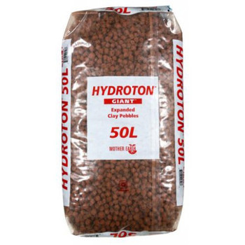 Giant sized, hydroton clay pebbles. Large surface area for excellent water retention in larger containers and sturdy root developing plants. Perfect for outdoor use.