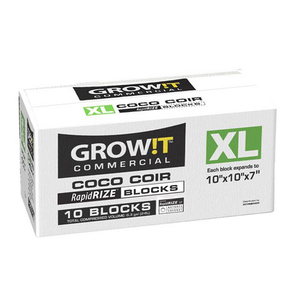 GROW!T Commercial Coco Block 10" x 10" x 7"